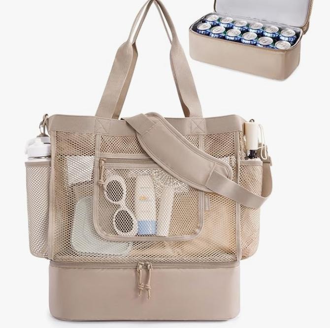 Beach Bag with Cooler